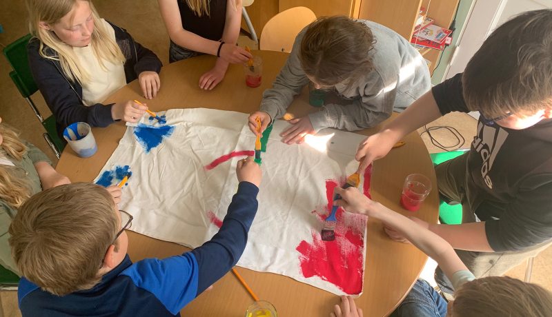 Elever från Granö skola